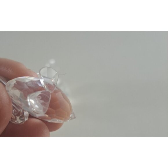 Swarovski Crystal Figurine Lot of 4 NO Box or COA Swan Clover Gosling Pelican - Picture 7 of 10